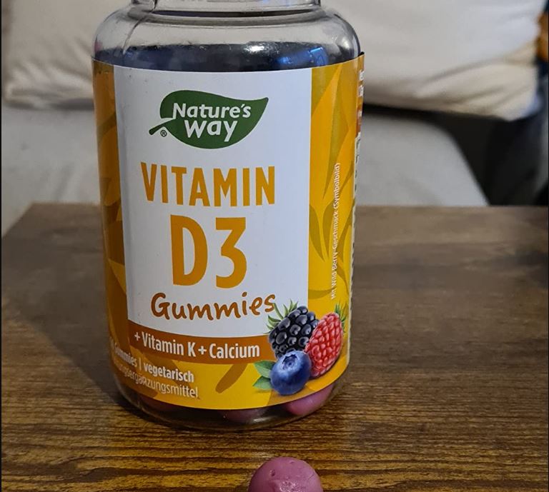 Nature's Way Vitamin D3 Gummies für Kinder und Erwachsene